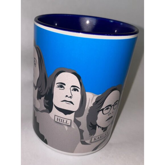 Political Icon Coffee Mug With Pelosi Hill Karlan Yovanovitch Mount Rushmore Des - Picture 2 of 7